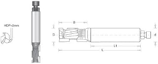 AMANA DRB-220 3/4 x 1"CL 3/4 SHK PCD UP/DOWN