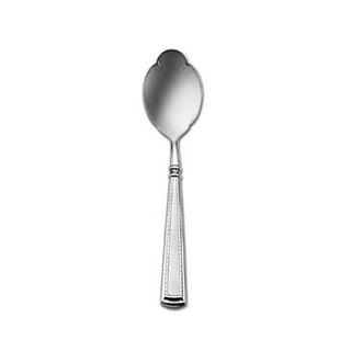 Couplet Sugar Spoon by Oneida – Stainless Steel, Silver, Model 2445SSGA