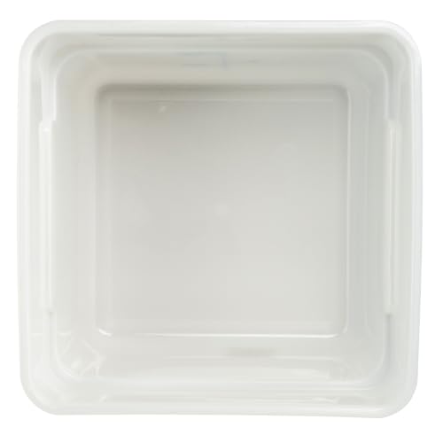 Winco 12 Quart / Container / White Containers