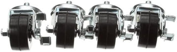 Replacement for Traulsen Kit Four 3.50 in Stem Casters CK24 Equipment