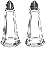 American Metalcraft Glass Eiffel Tower Salt or Pepper Shaker (Pack of 2)