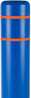 BollardGard 8" x 72" Bollard Cover Blue - Innoplast (Blue Orange Tape)