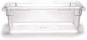 Cambro 12186CW135 Food Storage Box, Half-Size, 3 Gallon, Clear Case of 6