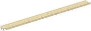Lozier 4' W Gondola Top Rail PLT Platinum