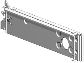 Lozier Heavy Duty Base Bracket for 16" Deck (Low Base) PTD Painted Random