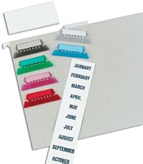 Pendaflex Transparent Colored Tabs For Hanging File Folders