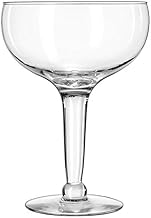 Libbey Super Stem Margarita Glasses, 56 Oz, Clear, 6/Carton
