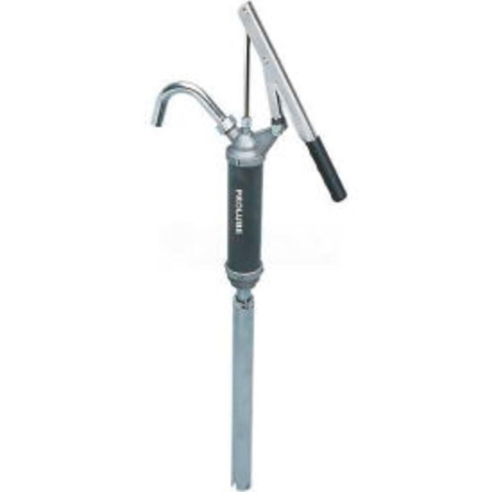 Hand Lever Pump for Dispensing Oils And 100% Antifreeze From 15 To 55 Gallon Drums by Action Pump – 24"L x 4"W x 12"H, Aluminum Zinc, Black, Model 3000