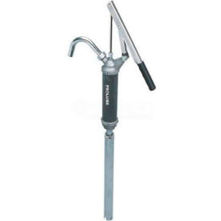 Hand Lever Pump for Dispensing Oils And 100% Antifreeze From 15 To 55 Gallon Drums by Action Pump – 24"L x 4"W x 12"H, Aluminum Zinc, Black, Model 3000