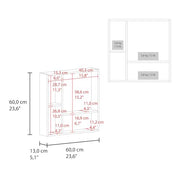 DEPOT E-SHOP White / 1 Medicine Cabinets
