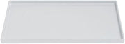 HUBERT Small Display Tray White Melamine - 9 3/4"L x 6 3/4"W x 1/2"H