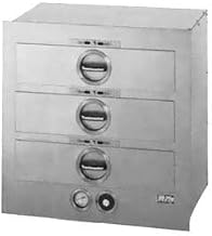 Toastmaster 3C80AT09 29-Inch Built-In 3-Drawer Warmer - 120V, 1,350W
