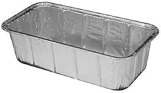 Handi-Foil 2 lb. Aluminum Foil Loaf Bread Pan - Heavy Duty Baking Tins (pack of 50)