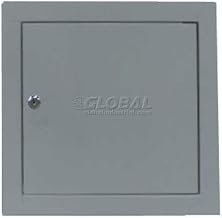 Multi Purpose Metal Access Panel, Key Lock, 22" Wx22 H, Gray