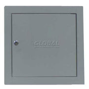 Multi Purpose Metal Access Panel by JL Industries / Activar – 26"L x 26"W x 0.1"H, Metal, Grey, Model TM-2424LW