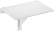 Furnifact White, Wall Mounting Folding Table, Engineered Wood Construction, Folding Design, Wall Mounted, Durable Home Design