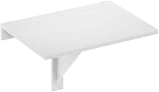 Furnifact White, Wall Mounting Folding Table, Engineered Wood Construction, Folding Design, Wall Mounted, Durable Home Design