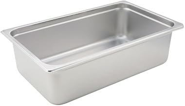 Winco SPJH-106 Stainless Steel Full Size 6" Deep Heavyweight Steam Table Pan-SPJH-106
