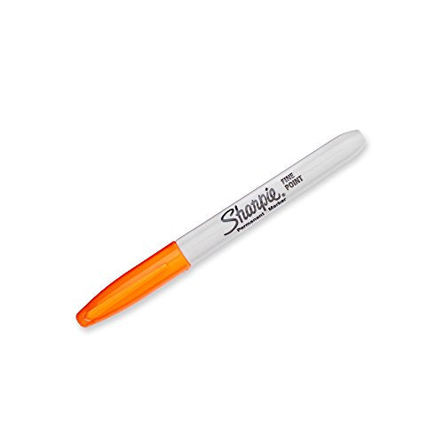 Sharpie 2 Count (Pack of 1) / Orange / Standard Packaging Permanent Markers