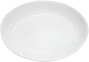 CAC China 12 inch White Plate with Cove Rim 12 Ct
