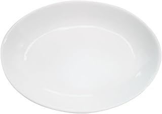 CAC China 12 inch White Plate with Cove Rim 12 Ct