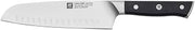 ZWILLING 18 cm Granton Santoku Knife