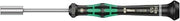 Wera 05118126001 Kraftform Micro 2069 Nutspinner Electronics Precision Screwdriver, 5.5mm Head, 60mm Blade Length