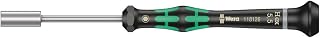 Wera 05118126001 Kraftform Micro 2069 Nutspinner Electronics Precision Screwdriver, 5.5mm Head, 60mm Blade Length