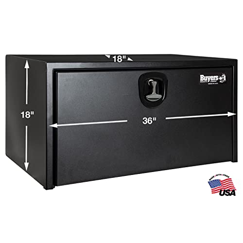 Buyers Products Company Textured Black Matte / 18 x 18 x 36 Inches / Underbody Truck Bed Toolboxes