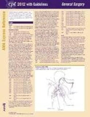 CPT 2012 Express Reference Coding Card General Surgery