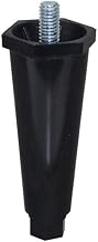 Exact FIT for MIDDLEBY Marshall 1523B0003 Leg (3/8-16", 4"H, PLST, BLK) - Replacement Part BY MAVRIK