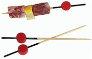 PacknWood 209BBATAMI Atami Bamboo Pick with Red Bead - 2000 / CS