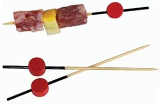 PacknWood 209BBATAMI Atami Bamboo Pick with Red Bead - 2000 / CS