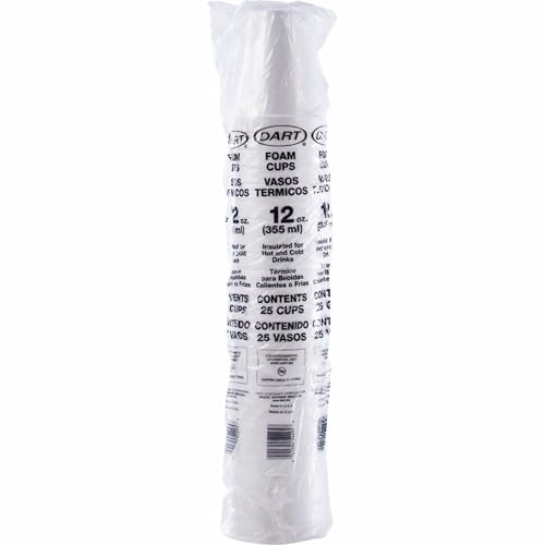 DART 40 / 25 Count (Pack of 40) / White Packaging Foam