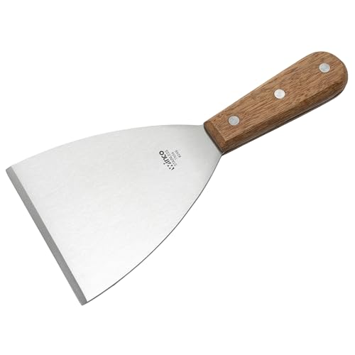 Winco 4.5" x 4" / Stainless Steel, Brown / 1 Spatulas