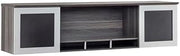 Safco Medina 63" Wood Hutch Gray