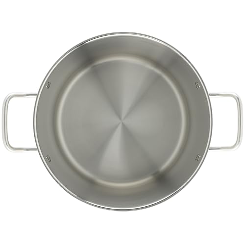 Winco 16 Quarts / Pot With Cover / Silver Stockpots