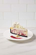 The Cheesecake Factory 10" White Chocolate Raspberry Cheesecake 14 Slices- 80 ounce (Pack of 2)
