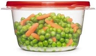 Rubbermaid 7F52RETCHIL 4 Piece 3.5 Cup Round Take Along Container