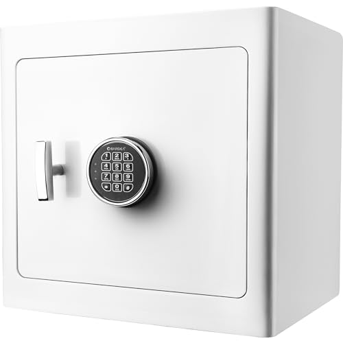 Barska Light Interior / 17.5 x 18 x 14 inches / White Cabinet Safes