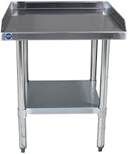 KPS Commercial Stainless Steel Equipment Grill Stand Work Table 24" x 30" - Surface Height 35" - One