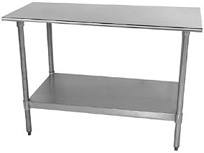 Economy Stainless Steel Top Workbench Finish: Galvanized, Size: 35.5" H x 36" W x 24" D
