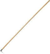 Genuine Joe Handle,Heavy-Duty Wood,Screw Tip,15/16" Dia,x60 L,Natural