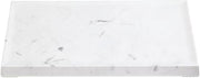 HUBERT Cerve Collection Marble Melamine Replacement Top for Rectangular Riser - 10 1/2"L x 6 2/5"W