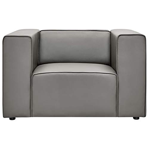 Modway Grey / Contemporary / Armchair Chairs