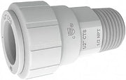 John Guest PSEI012826 Male Connector, 3/4" Cts x 3/4", Gray