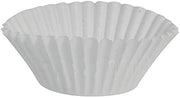 Cupcake Liners White Mini Paper Baking Cups - 3 1/2" Dia x 1" D 10000 per Case
