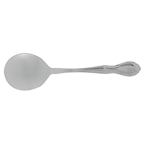 Stainless Illustra Bouillon Spoon by WALCO – Stainless Steel, Silver, Model MR4PLRW