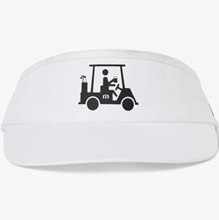 TravisMathew Mens Mapes Visor White One Size