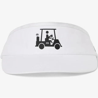 Mens Mapes Visor White One Size by TravisMathew – Cotton, White, Model A40303